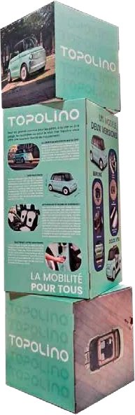 Cardboard Displays — Topolino